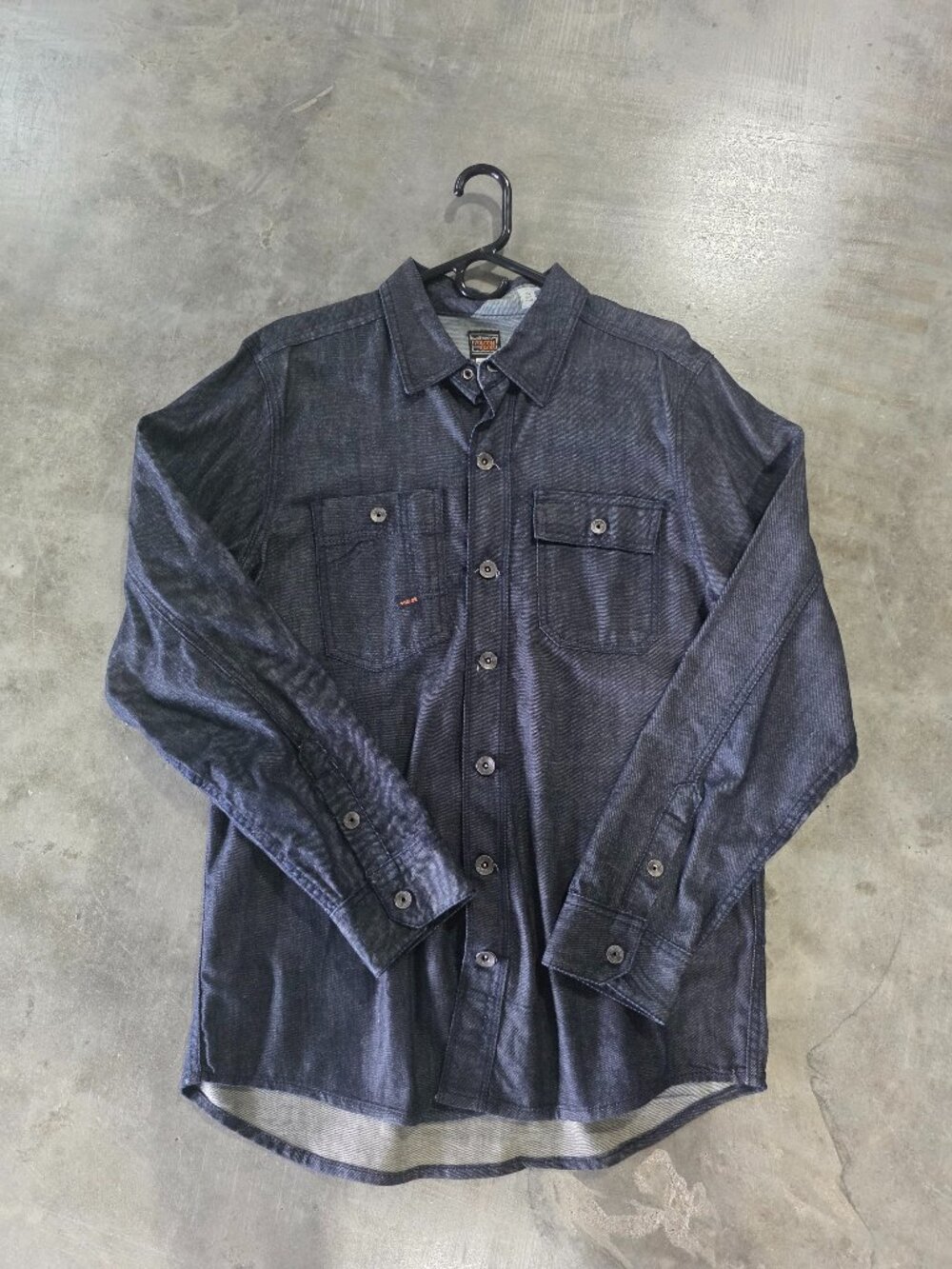 Volcom Danimal Denim Shirt SIZE LARGE